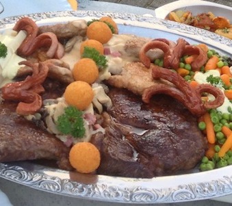 Wine and Dine - regional food platter